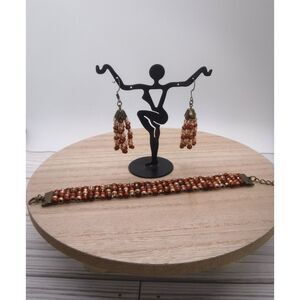 Earrings & Bracelet Set Coopers and Browns